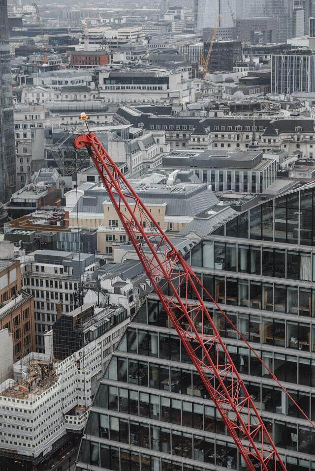 construction crane working